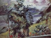 Lovis Corinth Walchensee Landscape oil painting artist
